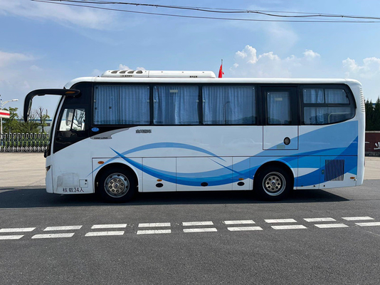 34 места 2018 используемое годом управление рулем Kinglong XMQ6802 LHD автобуса тренера для транспорта