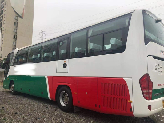 Одиночное палубное судно использовало туристический автобус ZK6122 дизайна Seater Yutong автобуса 54 новый