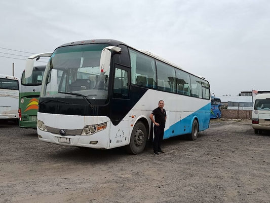 Правый тренер путешествия двигателя зада автобуса Zk6110 автобуса 49-51seater Yutong управления рулем подержанный