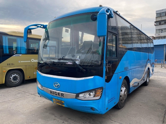 Более высокий автобус в стандарте эмиссии евро Танзании дизельном Weichai 245hp 38seats подержанном