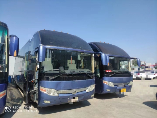 Автобус ZK6127 55 используемый местами Yutong двигатель Weichai 2014 год с подвесом весны лист