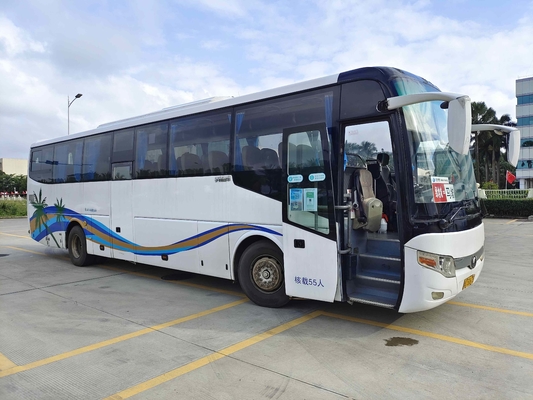 2015 год 55 Seater использовал двойную дверь двигателя дизеля автобуса Zk6122 LHD Yutong