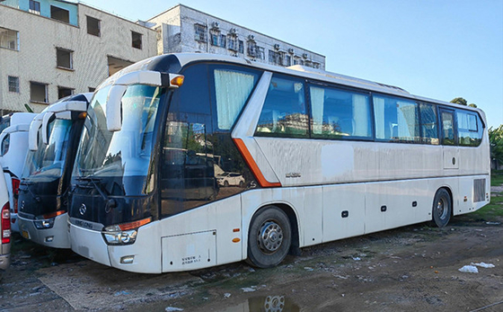 Подержанные используемые дизельные тренеры везут правый город на автобусе 4 привода - 8seats 2090mm