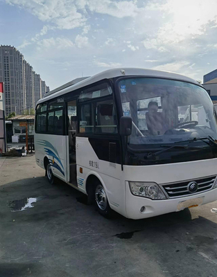 Город путешествовать автобуса Yutong пассажира 19 мест мини используемый подержанный