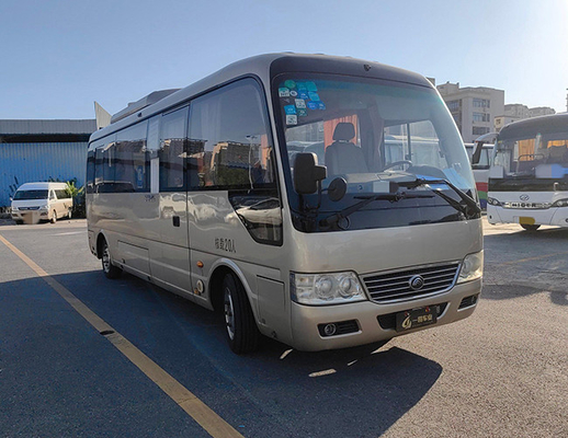 Правым используемый приводом тренер города автобуса Yutong пассажира подержанный 5250mm