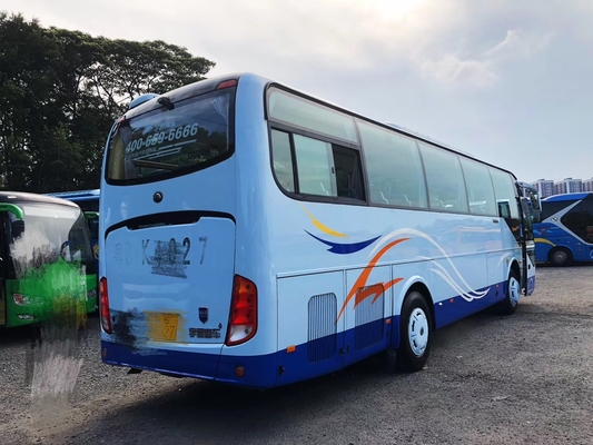 Подержанным Yutong используемое регулярным пассажиром пригородных поездов везет транспорт на автобусе двигателя дизеля Rhd Lhd 49 мест