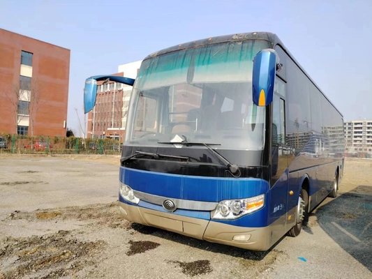 Используемый автобус схвата двигателя Weichai подвеса весны лист двойных дверей мест автобуса 51 пассажира молодой