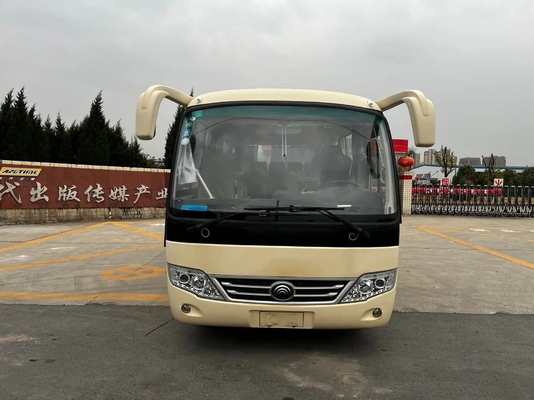Используемый автобус ZK6609D Yutong мини кондиционера двигателя дизеля мест двигателя 19 тренера переднего подержанный
