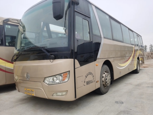 Двигатель 245hp Weichai мест автобуса 50 двигателя дизеля использовал золотую дверь весны лист дракона XML6112 одиночную с A/C