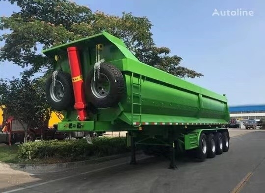 Используемый Semi трейлер сброса трейлеров совершенно новый с 2/3/4 цапф сделанных в нагрузке Китая 60 тонн