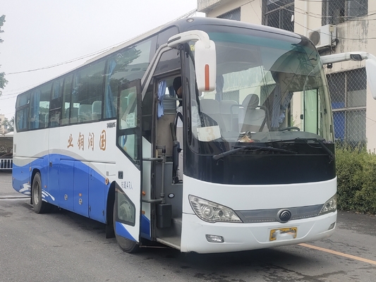 Используемые роскошные автобусы 47 мест 2 двери пассажира 11 метр автобуса ZK6117 схвата длинной редкой руки двигателя A/C 2-ой молодого