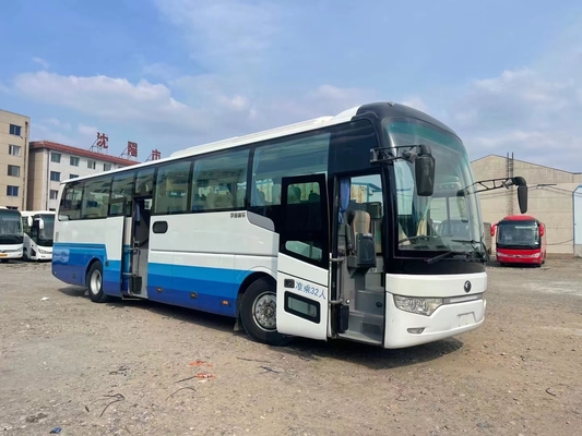Используемый автобус ZK6122 Yutong руки шкафа багажа LHD/RHD двери двигателя 336hp Weichai мест автобуса 32 перемещения средний 2-ого