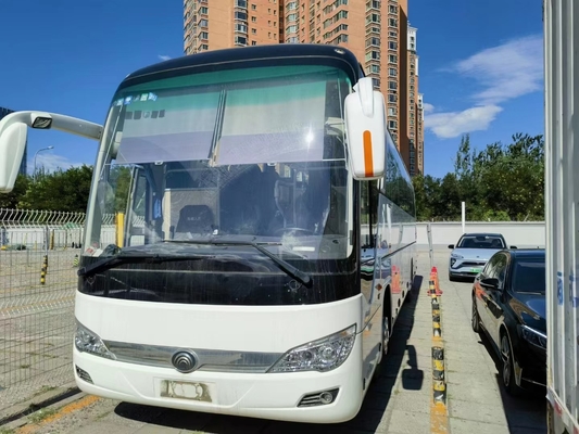 Молодые места цвета 53 автобуса ZK6112 схвата белые 12 метра автобуса тренера руки длинного кондиционера двигателя 336hp Weichai 2-ого