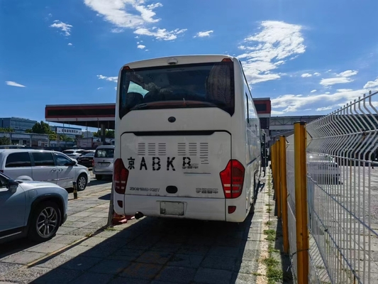 Молодые места цвета 53 автобуса ZK6112 схвата белые 12 метра автобуса тренера руки длинного кондиционера двигателя 336hp Weichai 2-ого