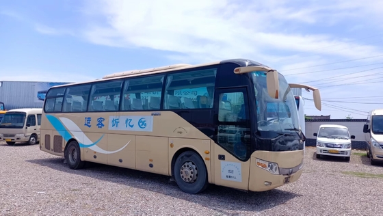 Используемый кондиционер мест цвета 51 пинка автобуса перемещения 11 метр руки Yutong ZK6110 большого багажного отделения 2-ой