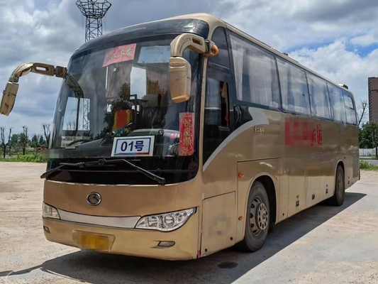 Автобус второй руки 49 мест Подержанный автобус Kinglong XMQ6117 Ючай двигатель 240 л.с. EURO 3