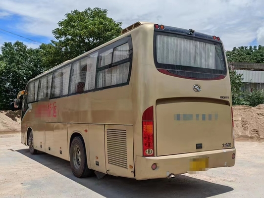 Автобус второй руки 49 мест Подержанный автобус Kinglong XMQ6117 Ючай двигатель 240 л.с. EURO 3