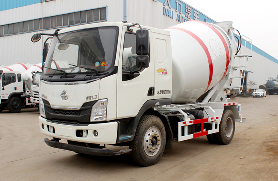 Микшерный грузовик Бетон Liuqi 4×2 с 6 шинами Небольшой цементный микшер 4 кубические танкер вместимостью 160 л.с.