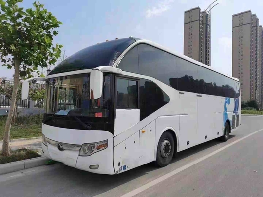 2-й ручной пассажирский автобус Yutong Zk6122 Большой багаж двигатель Weichai 336hp A/C