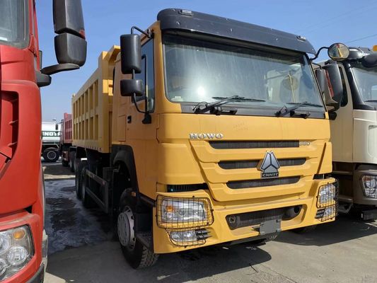 Howo Sino Truck 2023 Желтый цвет 6*4 Режим привода Weichai 380hp Правый руль совершенно новый