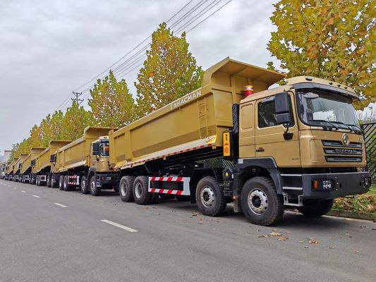 Подержанный мусоровоз для продажи 12 колес Shacman F3000 Tipper Weichai 400hp Euro2 выброс