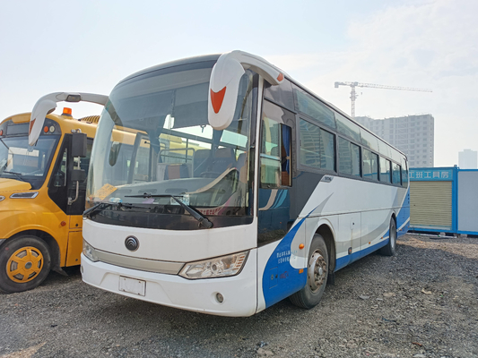 Использование автобусов в Африке Youngtong ZK6115 Двойные двери Сдвижное окно 47 мест Дизельный двигатель A / C