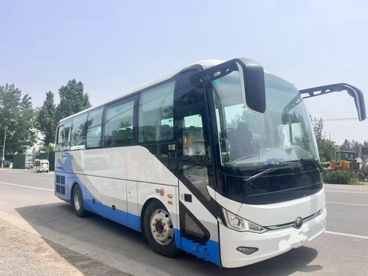 Дизельный подержанный автобус с роскошным интерьером ZK6907H6Y1 17 Кожаные сиденья Церковь / НПО Чистая панель управления