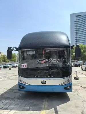 Подержанный автобус ZK6137, чистый салон, 56 мест, для пассажирских перевозок, хорошее состояние кузова