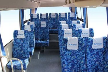 Автобус бренда Шеньлонг подержанный мини, используемое мини место школьного автобуса 19 95 Км/Х максимальной скорости