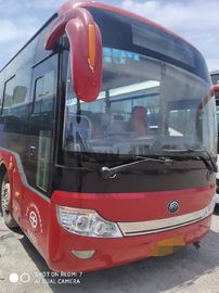 Красный дизель Ютонг используемое ЛХД везет 68 мест на автобусе с ручной передачей