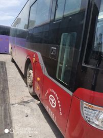 Красный дизель Ютонг используемое ЛХД везет 68 мест на автобусе с ручной передачей