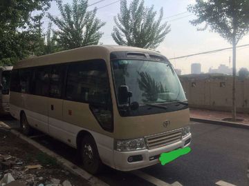 Автобус каботажного судна топливного горючего используемый Тойота с роскошной кожей усаживает длину автобуса 6990мм