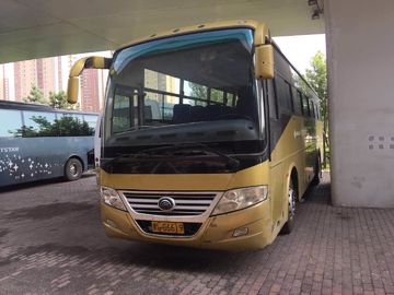 Дизельным передним используемые двигателем места автобуса ЗК6112Д 52 Ютонг желтеют левую модель ручного привода