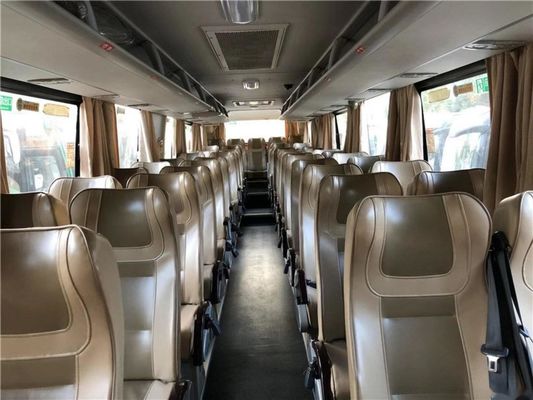 Двигатель VIP Yuchai усаживает используемые места автобуса XML6112 48 дракона пассажира шасси воздушной подушки двойных дверей тренера используемые автобусом золотые