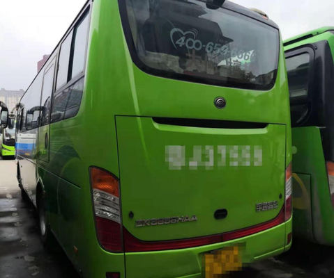 Используемое Yutong везет автобус на автобусе пассажира шасси мест Zk6858 35 стальной одиночной используемый дверью