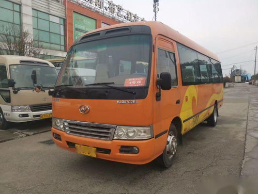 Используемый более высокий автобус KLQ6702 19 усаживает 2014 используемый минибус автобуса каботажного судна