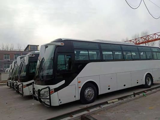 2012 года дизельное используемое Yutong везет 51 цвет на автобусе мест Zk6110 белый с бампером
