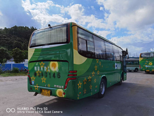 Места автобуса 39 тренера KLQ6896 2014 год более высокие использовали двигатель дизеля 162kw автобуса никакой автобус аварии LHD