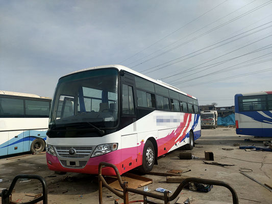 57 мест 2014 года использовали водителя двигателя дизеля LHD автобуса ZK6112D Yutong не управляя никакой аварией