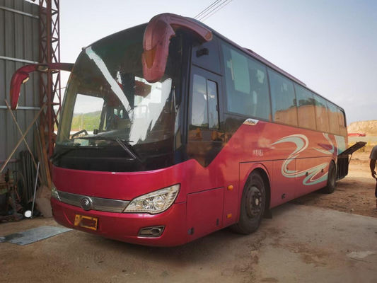 Используемое управление рулем шасси воздушной подушки автобуса пассажира двойных дверей мест бренда ZK6116 48 Yutong туристического автобуса обнаженное пакуя левое