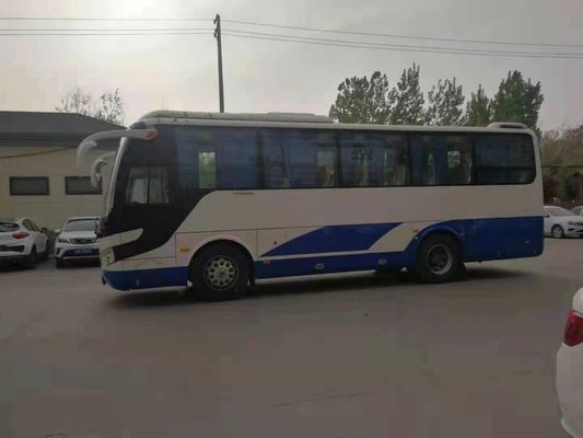 39 используемый местами автобус тренера Yutong ZK6908 используемый автобусом 2010 год управляя двигателями дизеля LHD