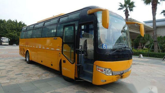 Используемые места автобуса ZK6107 49 Yutong вышли управляя шасси Yuchai воздушной подушки задний двигатель низкий километр