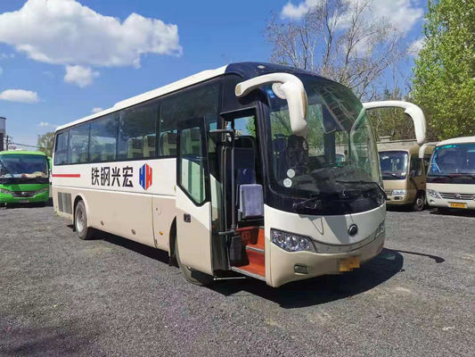 45 используемый местами автобус тренера Yutong ZK6999 используемый автобусом двигатели дизеля управления рулем LHD двигателя 2012 год задние