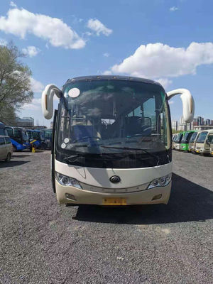 45 используемый местами автобус тренера Yutong ZK6999 используемый автобусом двигатели дизеля управления рулем LHD двигателя 2012 год задние