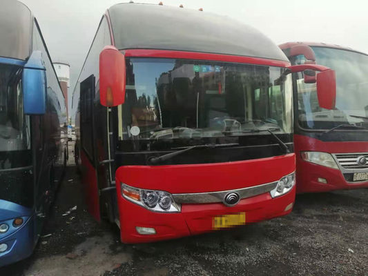 54 используемый местами автобус тренера Yutong ZK6127H используемый автобусом двигатель дизеля 2011 года в хорошем состоянии