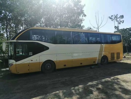 63 используемый местами автобус тренера Yutong ZK6127H используемый автобусом двигатель дизеля LHD 2011 места года новый в хорошем состоянии