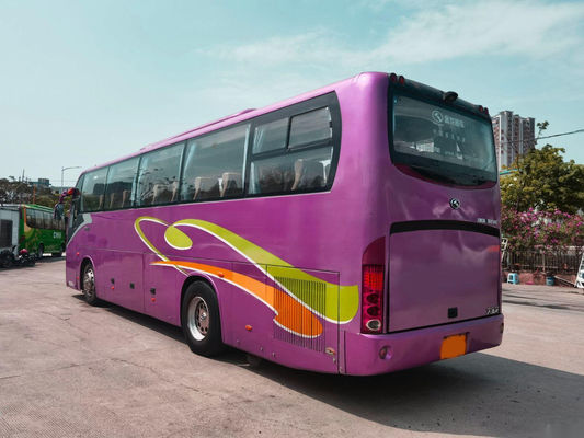 Используемый автобус XMQ6117 44 Kinglong усаживает задним тренера/туристического автобуса воздушной подушки двойных дверей двигателя используемых шасси