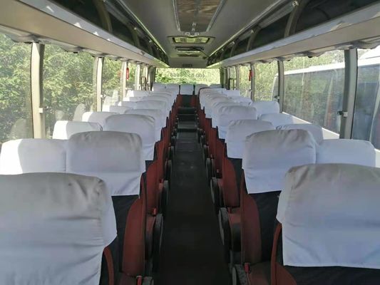 54 используемый местами автобус тренера Yutong ZK6127 используемый автобусом двигатель дизеля 2014 год в хорошем состоянии