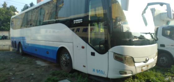 Используемый автобус ZK6127 53 Yutong усаживает автобус тренера зада Yuchai используемый двигателем