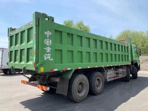 Тележка Dumper ZZ3317N4667E1 лошадиной силы 8X4 8.2m тяжелого грузовика 380 Китая подержанная Sinotruk HOWO 7